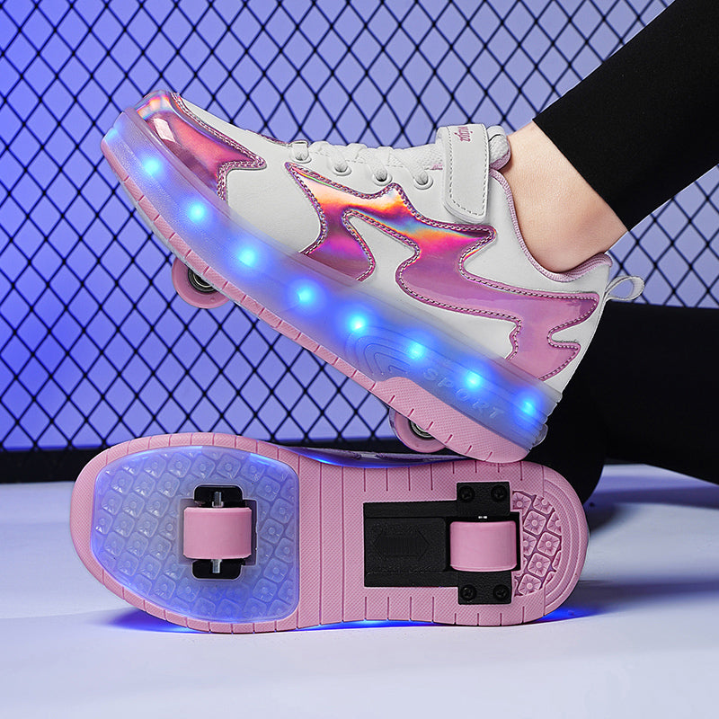 LED Roller Shoes PU Wheels shoes