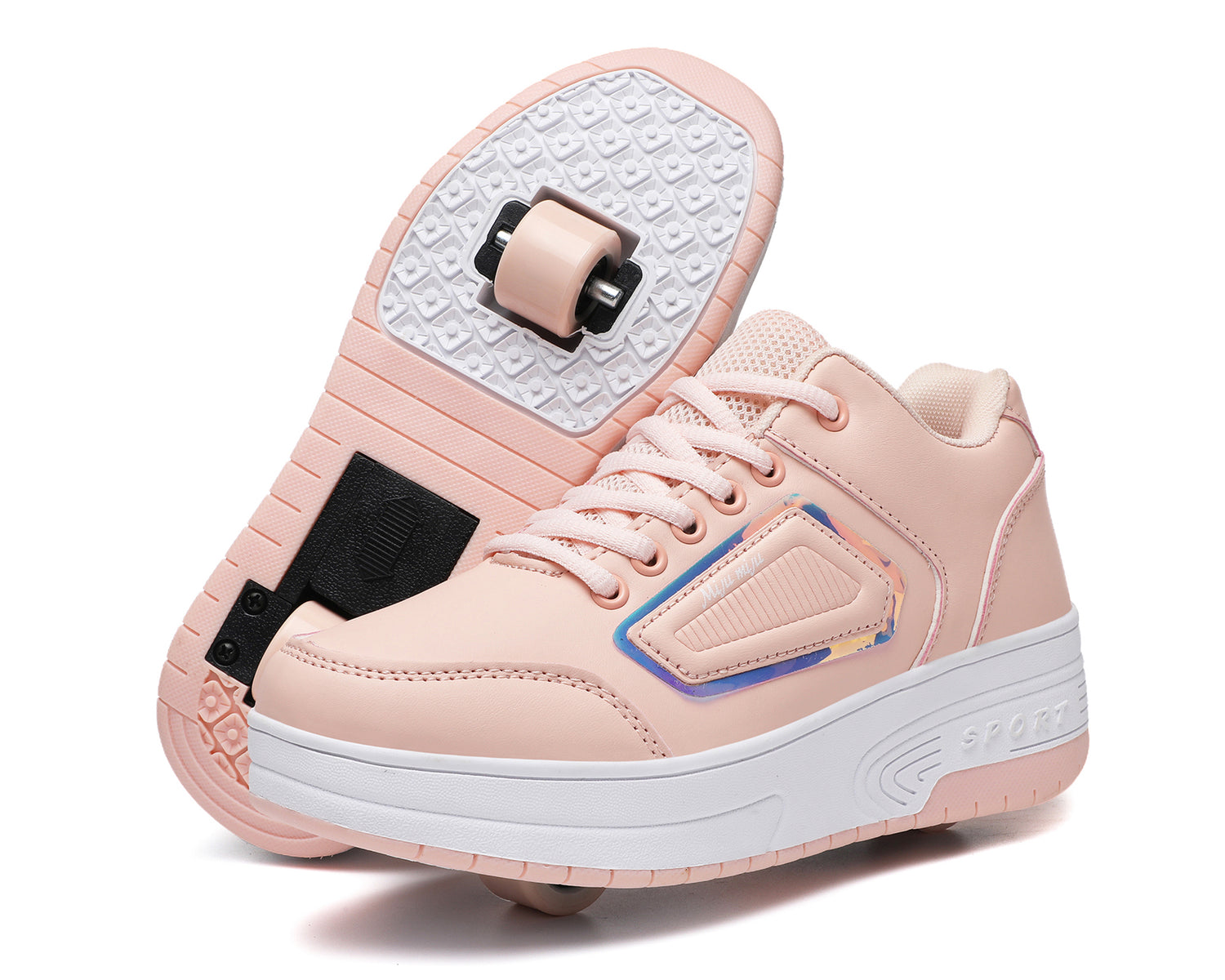 Roller Shoes PU Wheels shoes Pink
