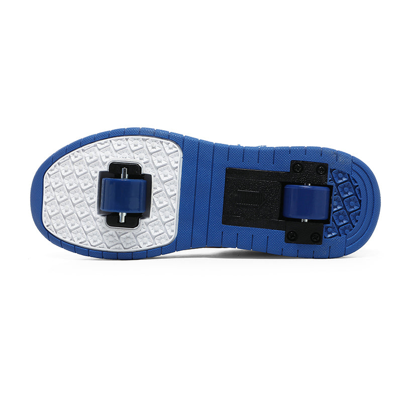 Roller Shoes PU Wheels shoes Blue