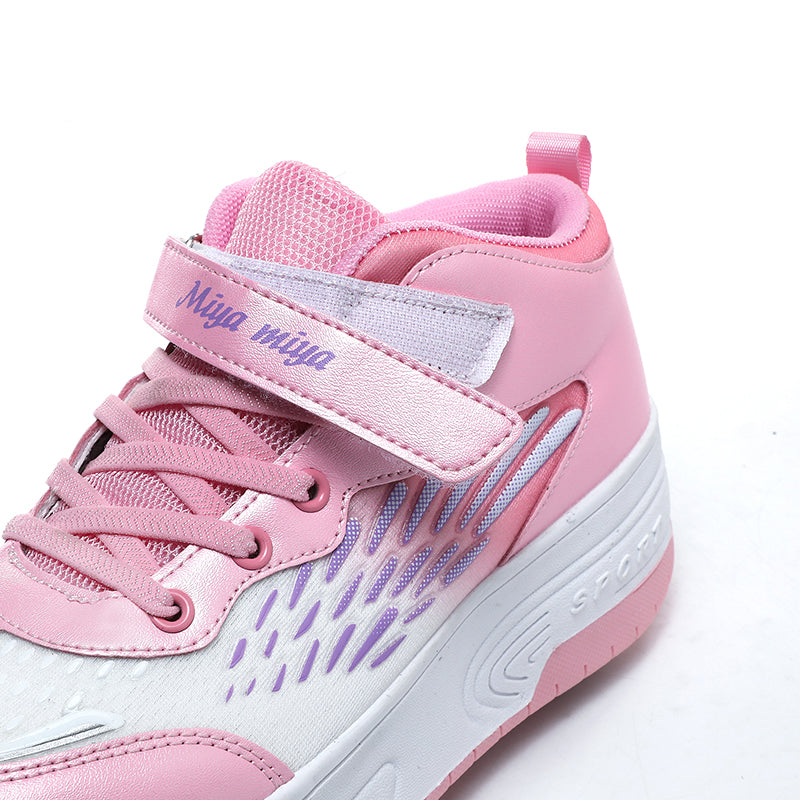 Roller Shoes PU Wheels shoes Pink