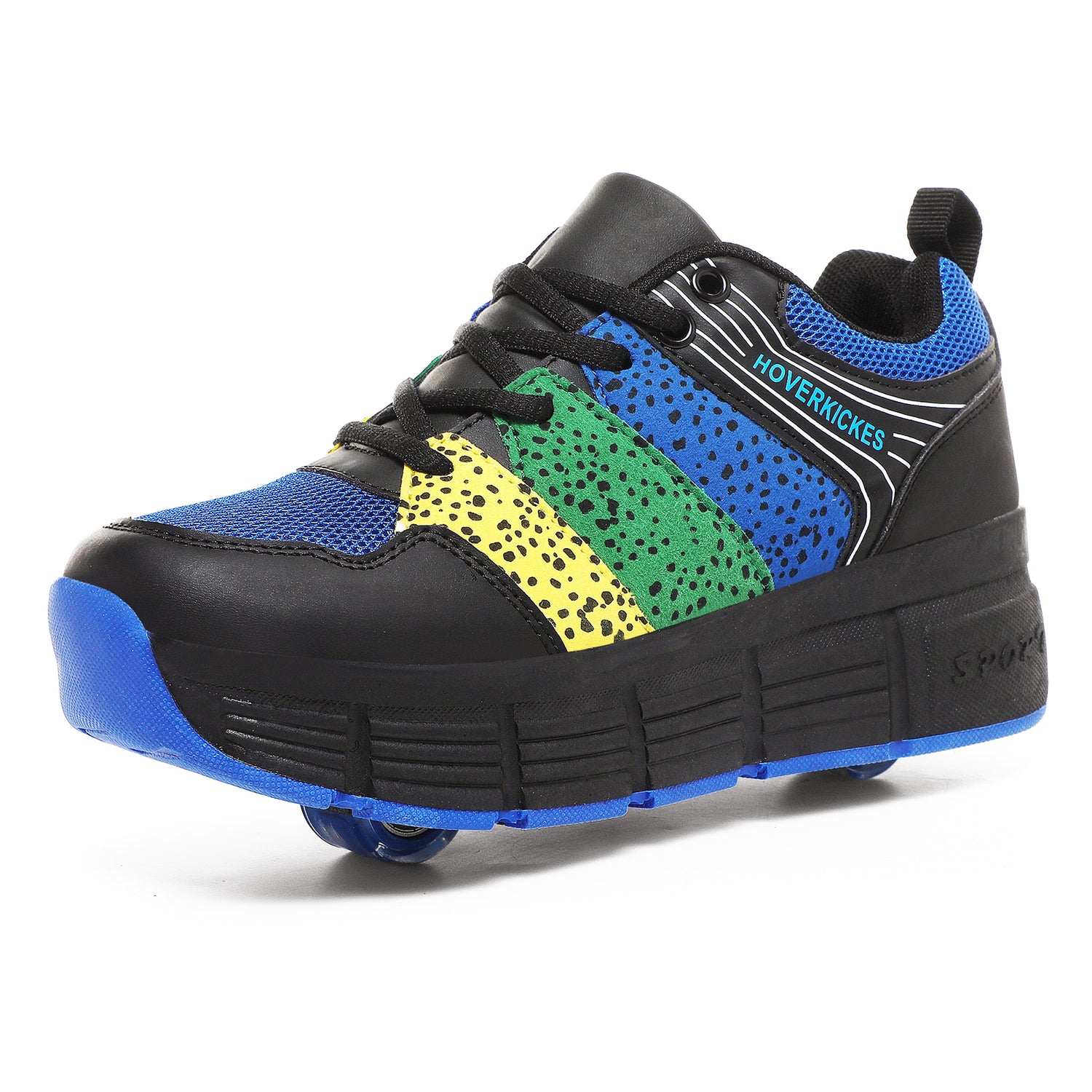 Roller Shoes PU Wheels shoes Blue