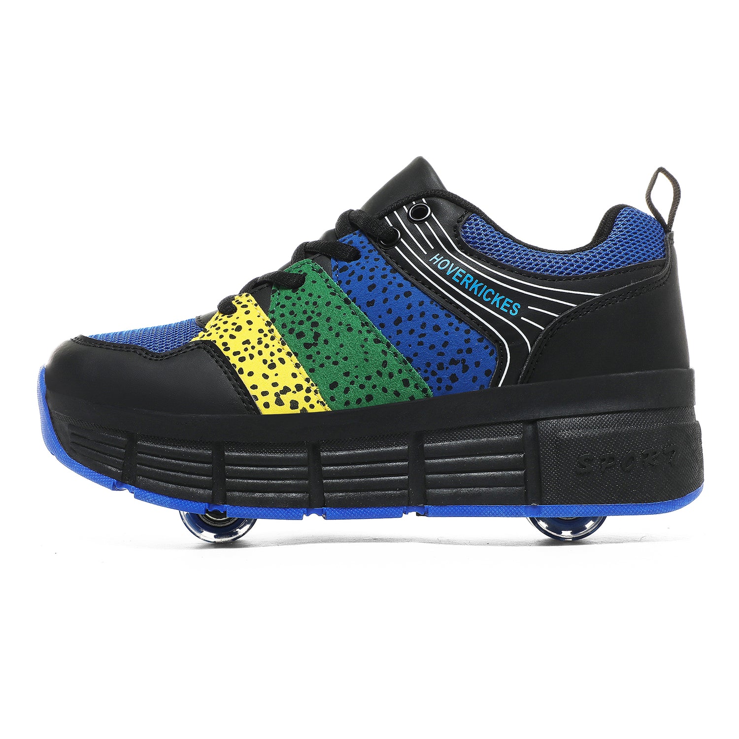 Roller Shoes PU Wheels shoes Blue