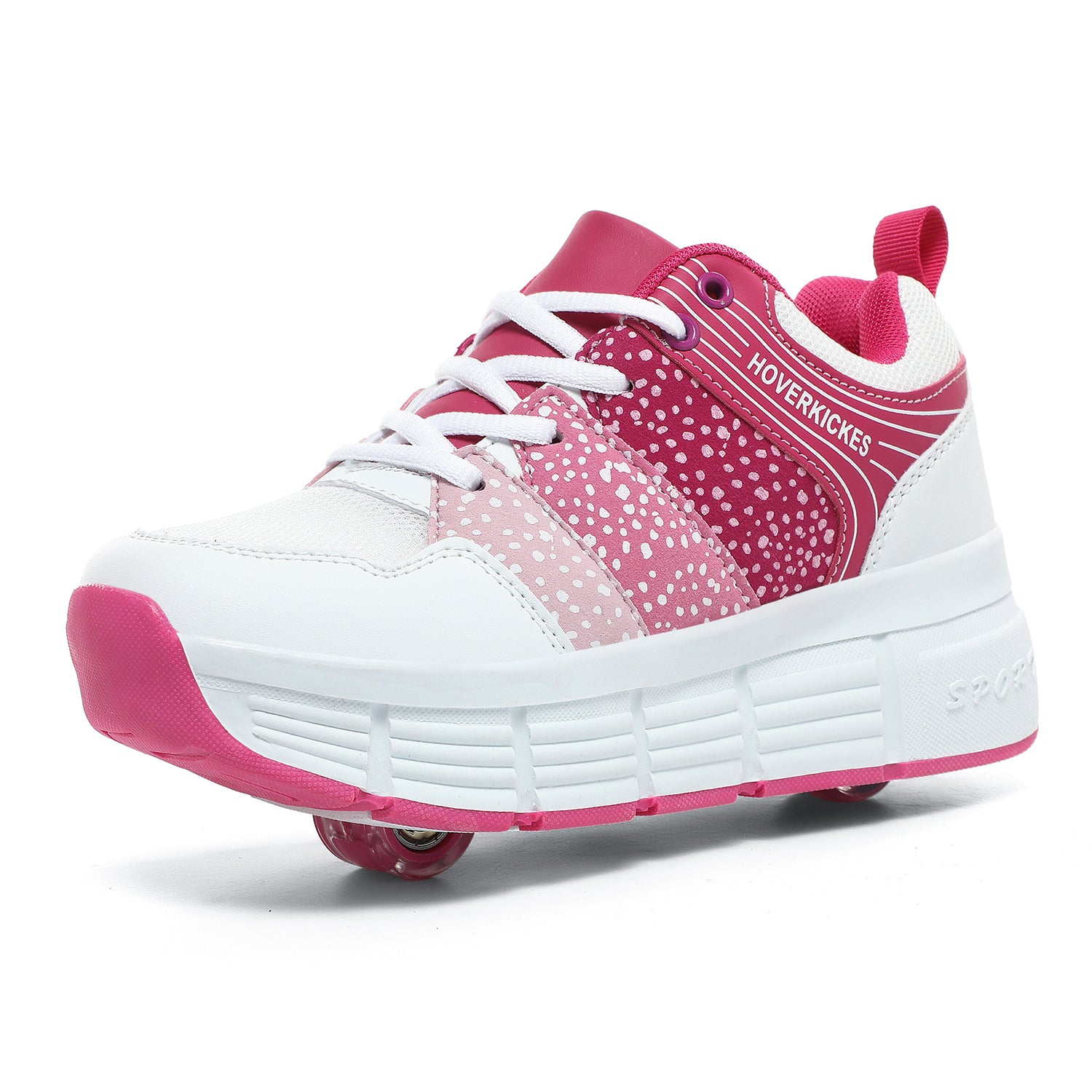 Roller Shoes PU Wheels shoes Pink