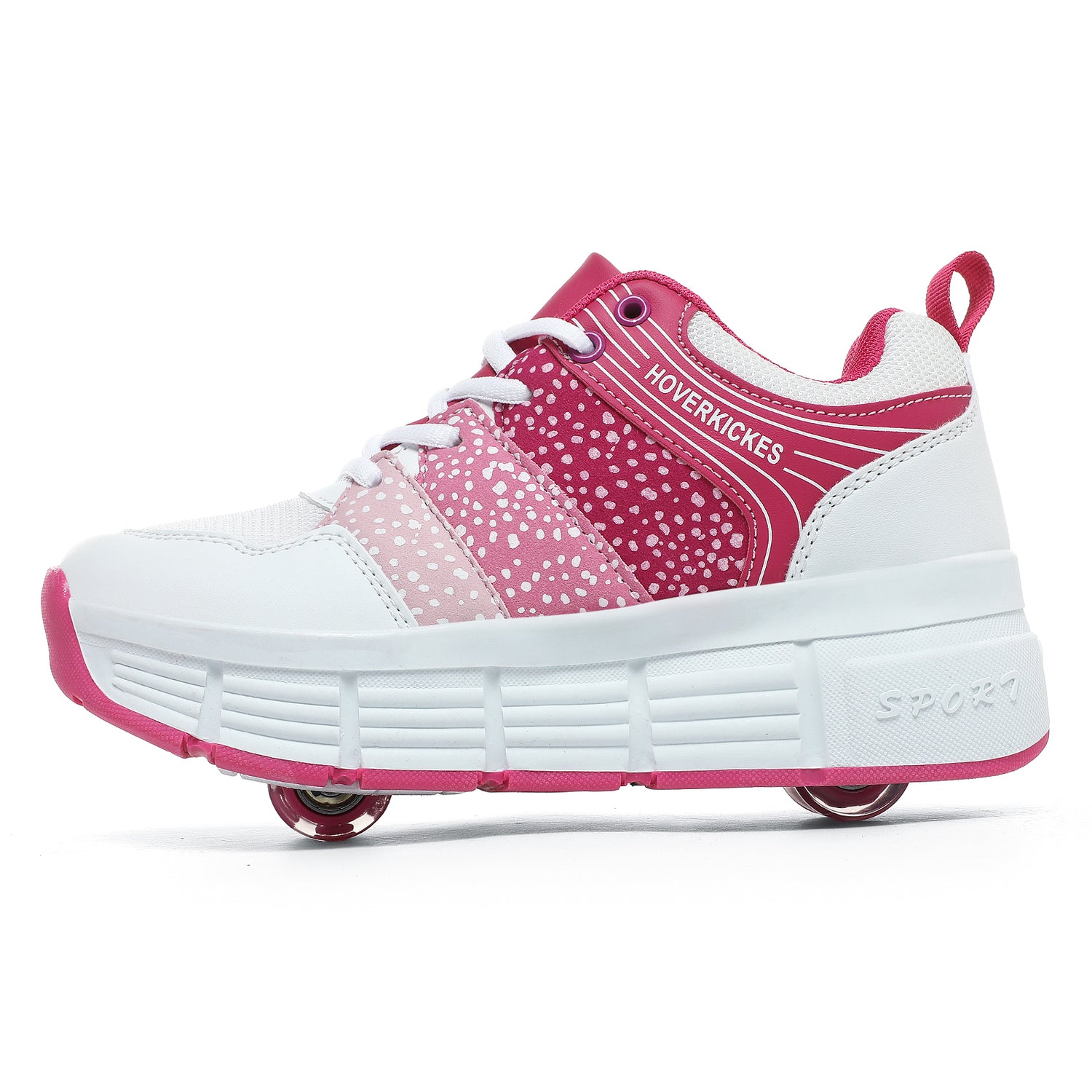 Roller Shoes PU Wheels shoes Pink