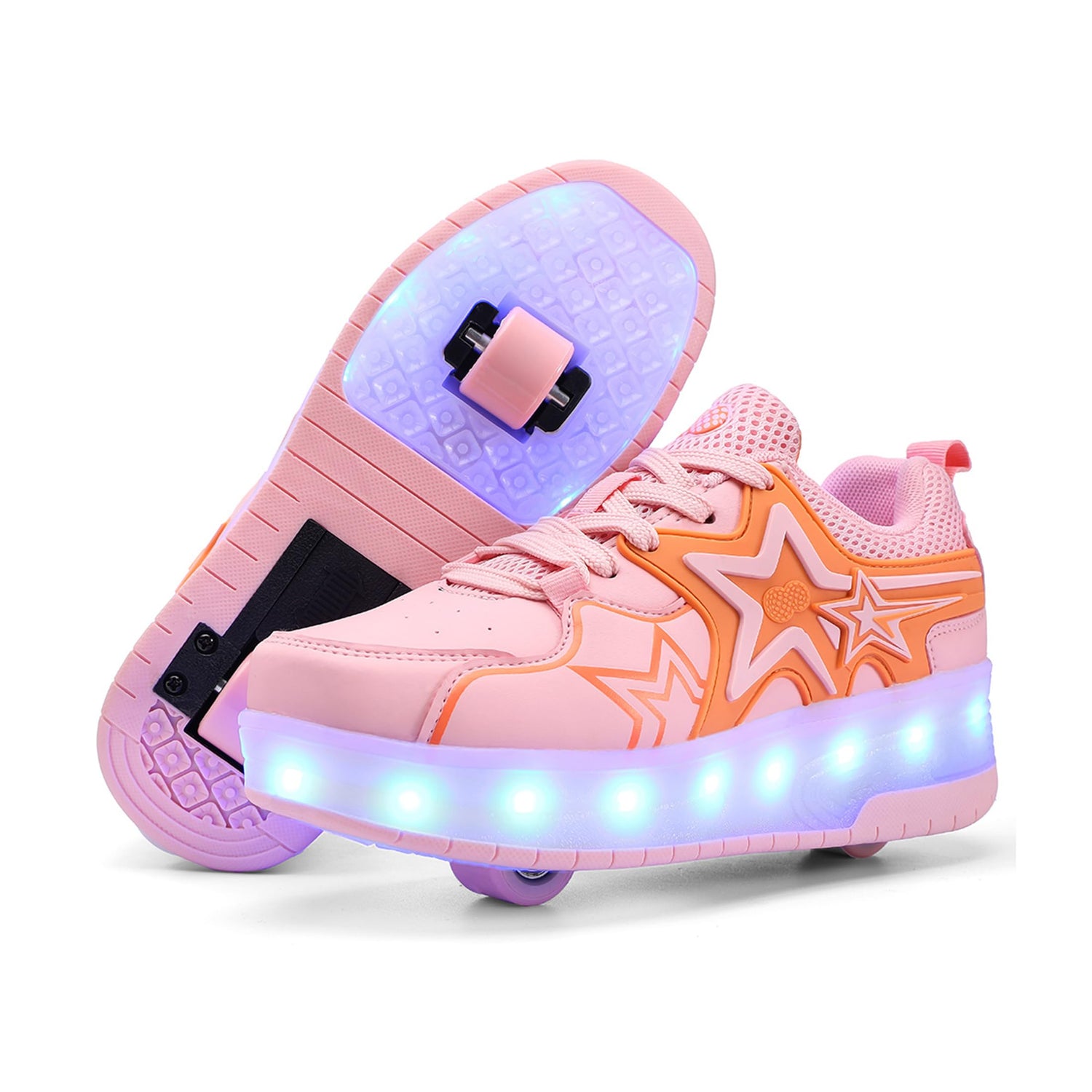 LED Roller shoes Light up Rechargeable Shoes